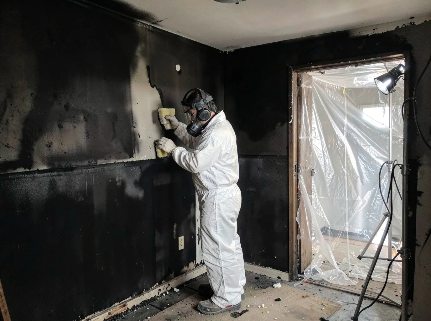 Fire Damage Restoration company in Alba, PA